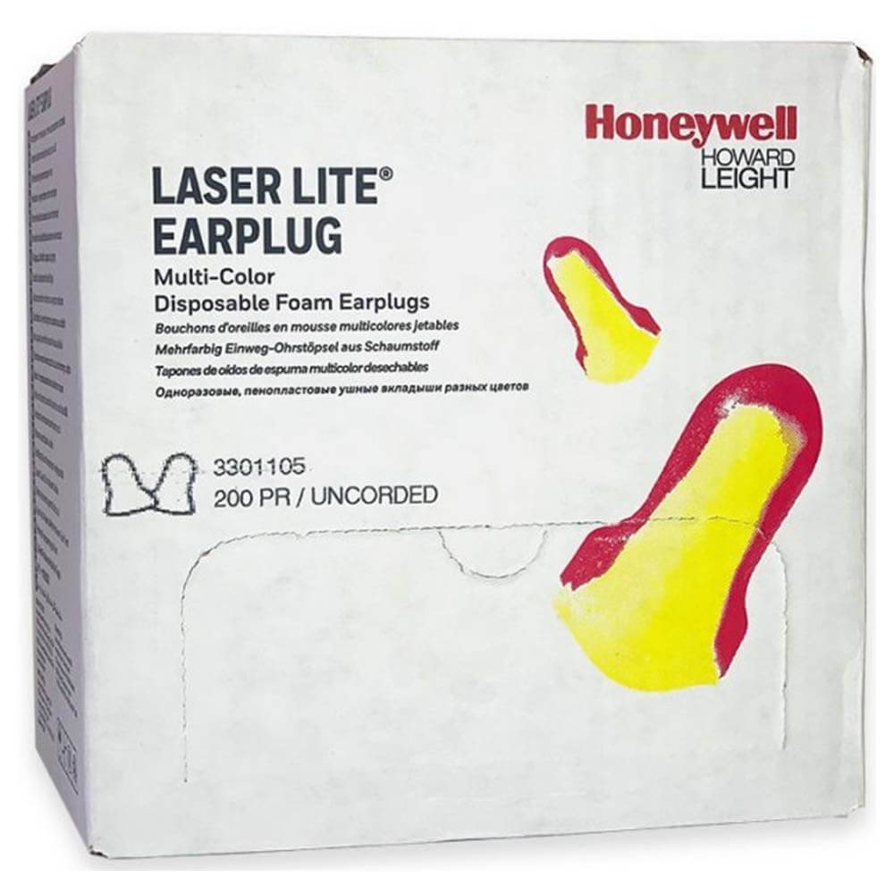 Honeywell Howard Leight Laser Lite Earplugs Soft Foam Ear Plugs free UK P&P Honeywell 