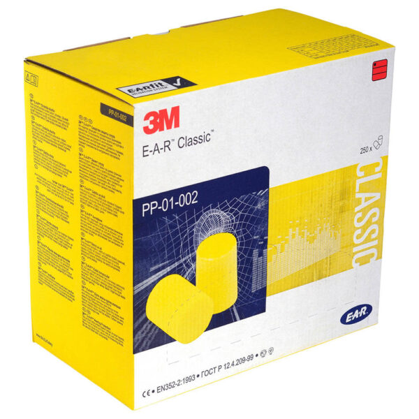 3M E-A-R Classic PP-01-002 Disposable Earplugs