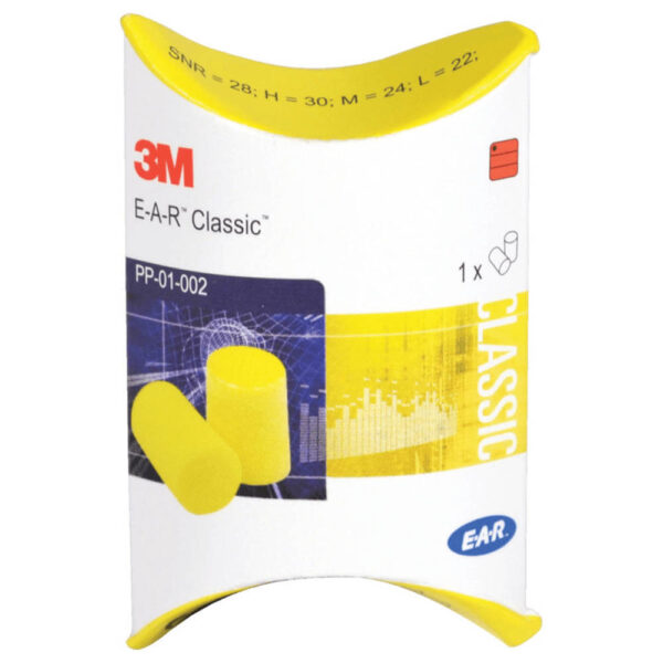 3M E-A-R Classic PP-01-002 Disposable Earplugs