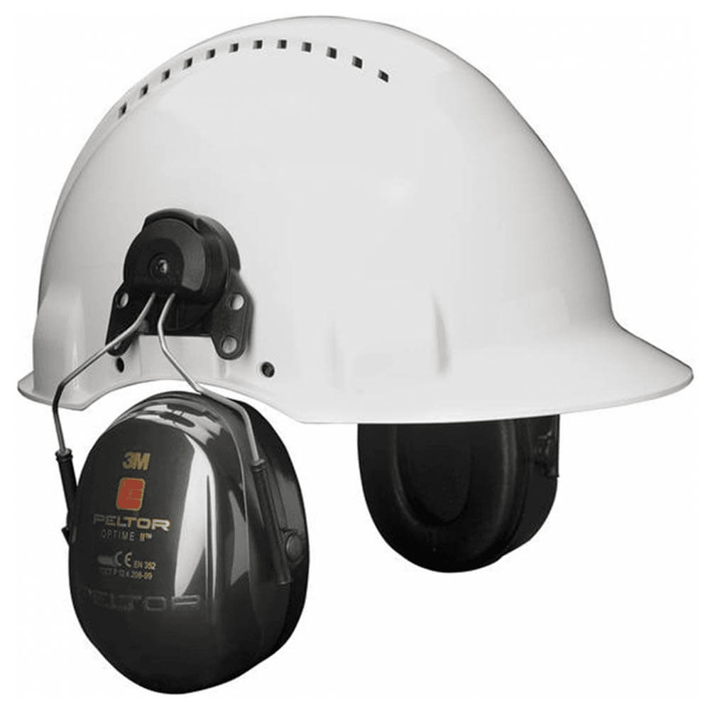 3M Peltor Optime II H520P3E 410 GQ Helmet Mounted Ear Defenders