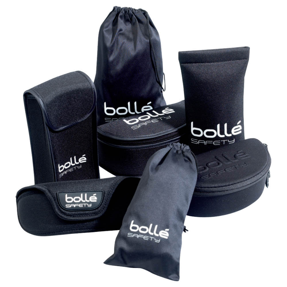 Bolle ETUIFL black microfibre storage pouch bag for goggles googles 