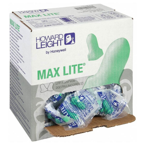 Honeywell 3301120 Howard Leight LPF-1 Max Lite Earplugs