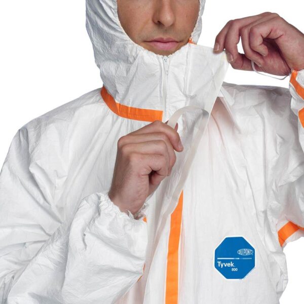 DuPont Tyvek 800 J Hooded Coveralls