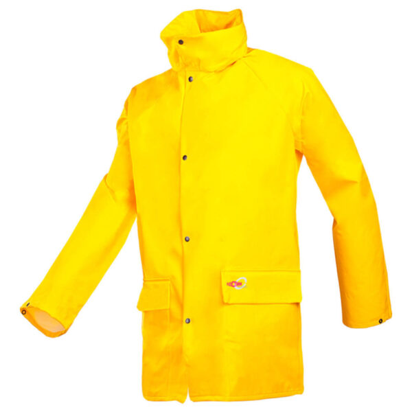 Sioen 4820 Dortmund Classic Rain Jacket - Yellow
