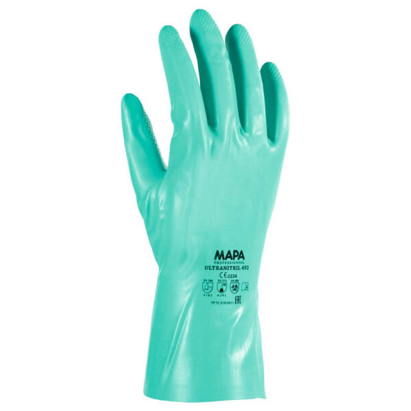 Mapa 492 Ultranitril Chemical Protection Gloves