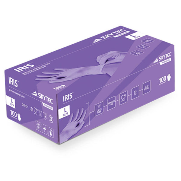 Skytec Iris Nitrile Disposable Gloves