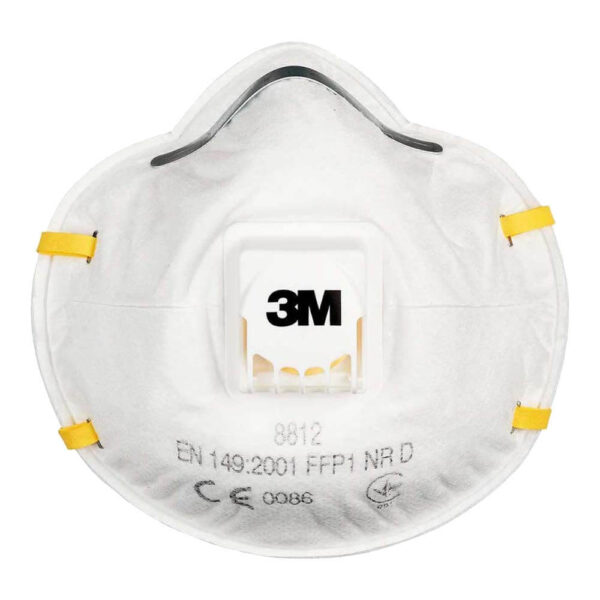 3M 8812 Valved Dust Respirator FFP1