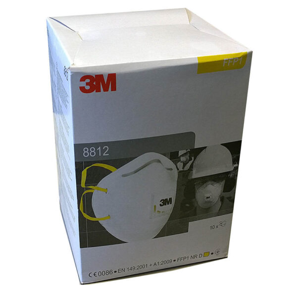 3M 8812 Valved Dust Respirator FFP1