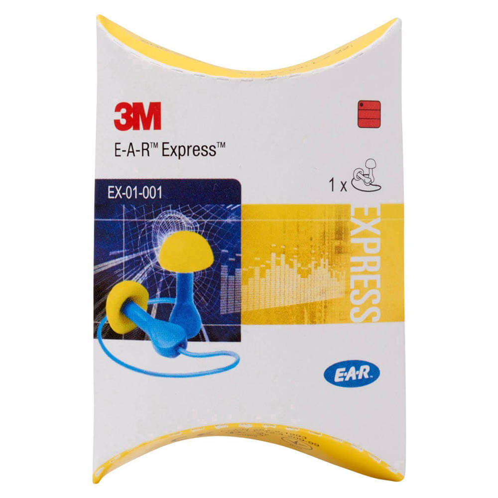 3M EAR Express Pod Earplugs EX-01-002 