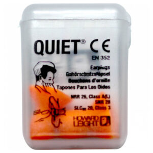 Honeywell 1028456 Howard Leight QD1 Quiet Reusable Earplugs