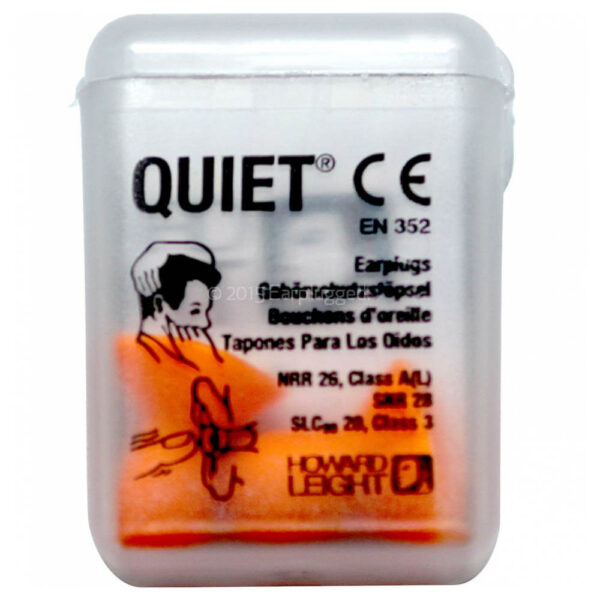 Honeywell 1028456 Howard Leight QD1 Quiet Reusable Earplugs