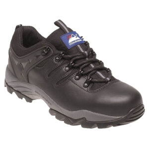 Himalayan 4020 Black Leather Safety Trainers