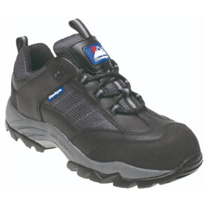 Himalayan 4030 Unisex Black Leather S1 Safety Trainers