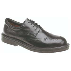 Himalayan 9810 Black Leather Brogue Safety Shoes