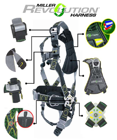 Miller R5 Revolution Safety Harness
