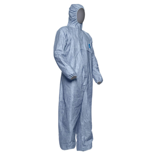 DuPont Tyvek 500 Xpert Blue Hooded Coveralls