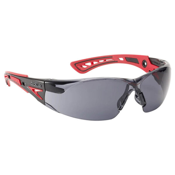 Bolle RUSH+ RUSHPPSF Smoke Lens Safety Glasses