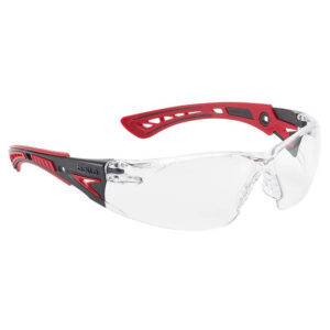 Bolle RUSH+ RUSHPPSI Clear Lens Safety Glasses