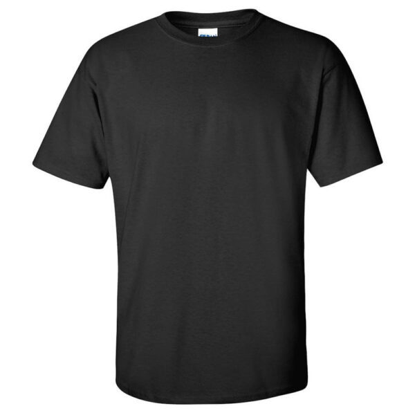 Gildan GD002 Classic Short Sleeve Cotton T-Shirt - Black