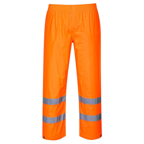 Portwest H441 High Visibility Rain Trousers - Orange