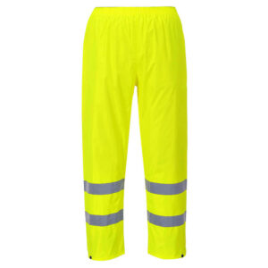 Portwest H441 High Visibility Rain Trousers - Yellow