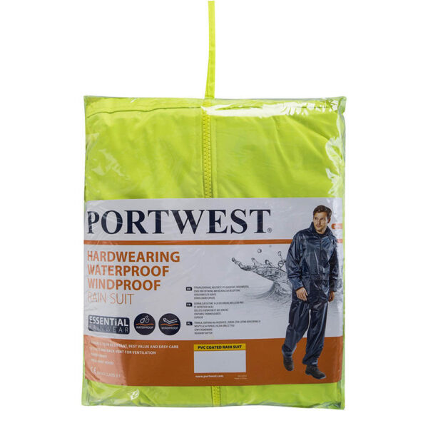 Portwest L440 Essentials Two Piece Rain Suit