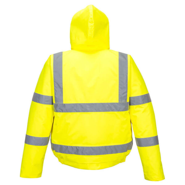 Portwest S463 High Visibility Bomber Jacket - Back