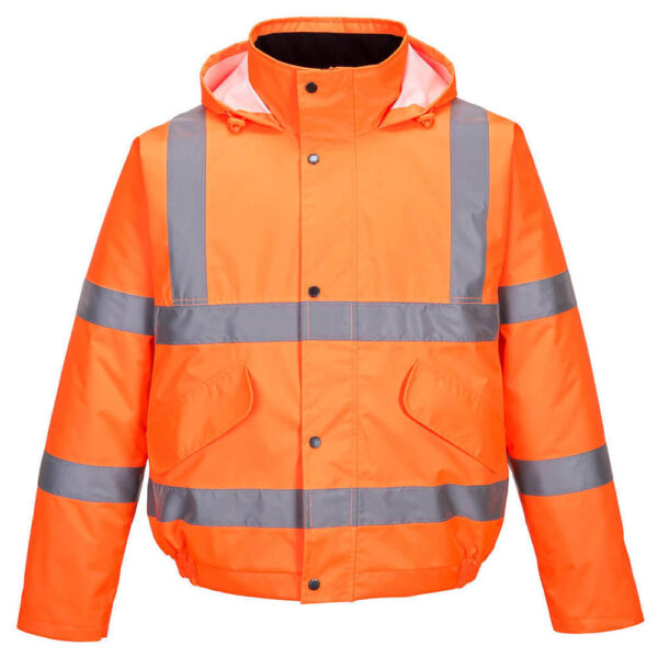 Portwest S463 High Visibility Bomber Jacket - Orange