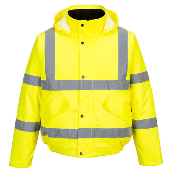 Portwest S463 High Visibility Bomber Jacket - Yellow