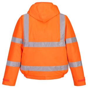 Portwest S463 High Visibility Orange Bomber Jacket