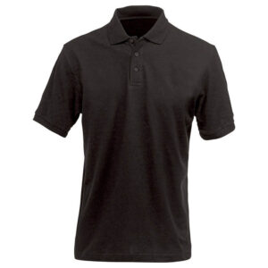 Acode 1724 Heavy Pique Polo Shirt - Black