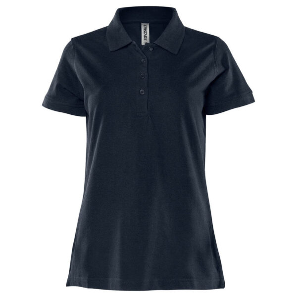 Fristads Acode 1723 Heavy Pique Ladies Navy Blue Polo Shirt