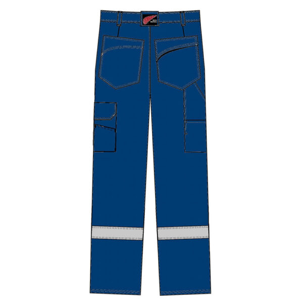 Red Wing 76752 Ladies FR AS Blue Work Trousers - Back