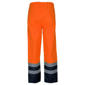 Sioen 5874 Tielson FR AS High Visibility Orange Rain Trousers