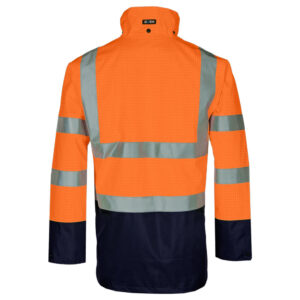 Sioen 7219 Elliston FR AS High Visibility Rain Jacket