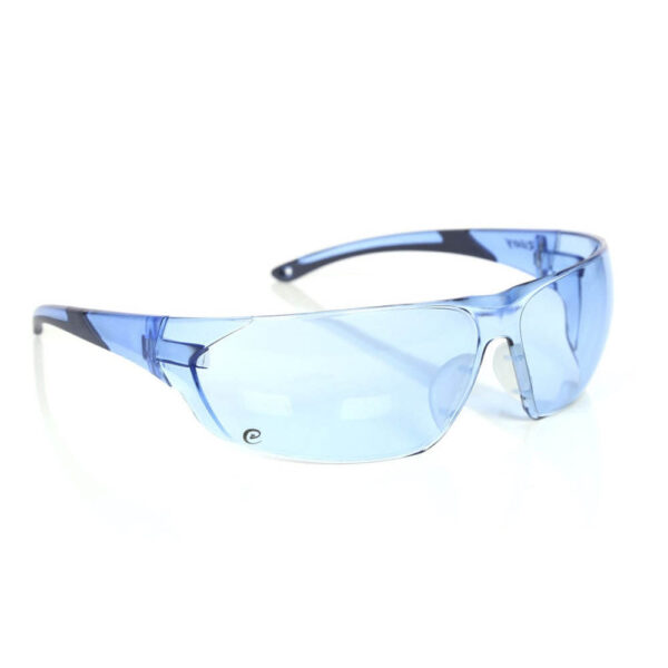 Riley Sesto Blue Lens Safety Glasses