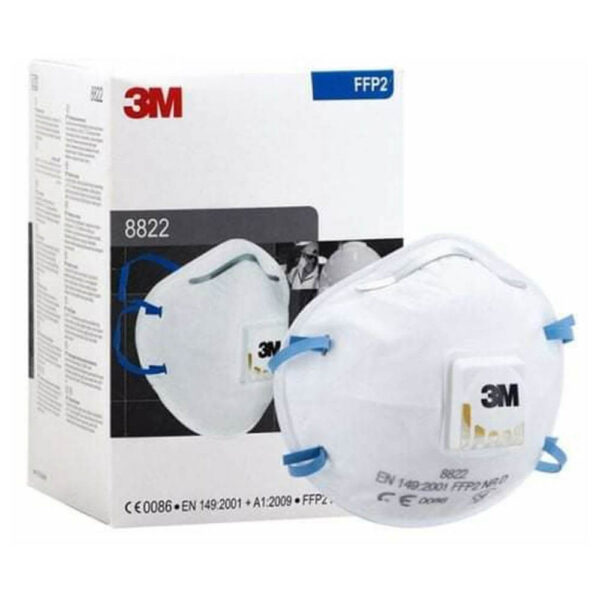 3M 8822 FFP2 Valved Particulate Respirators