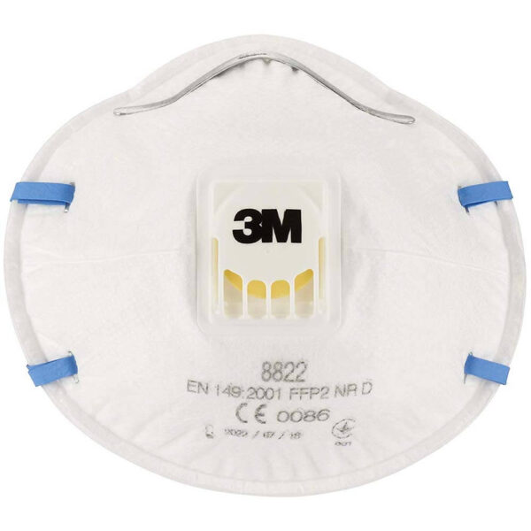 3M 8822 FFP2 Valved Particulate Respirator