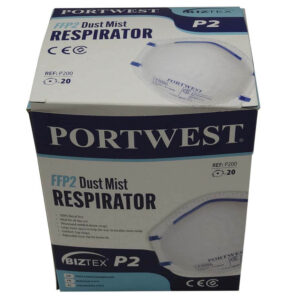 Portwest P200 FFP2 Disposable Dust Mist Respirator