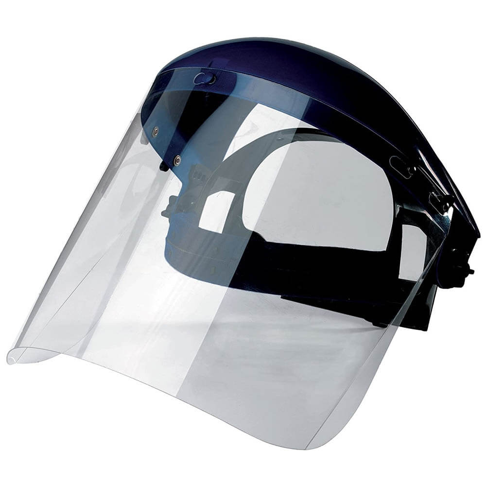 5 Pack Full Face Clear Safety Shields - Anti-fog Visor PPE Pinlock