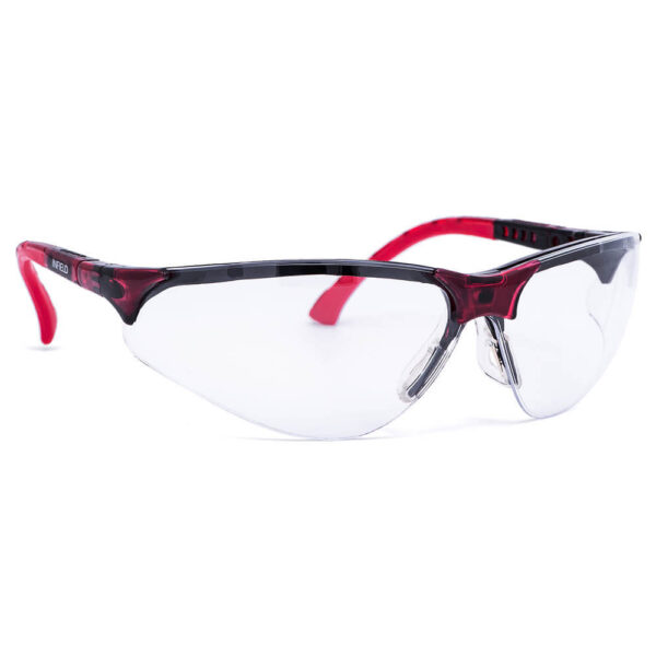 Infield Terminator 9384-105 Clear Lens Safety Glasses