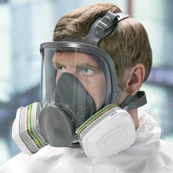 3M 6000 Series Reusable Full Face Mask With Filters