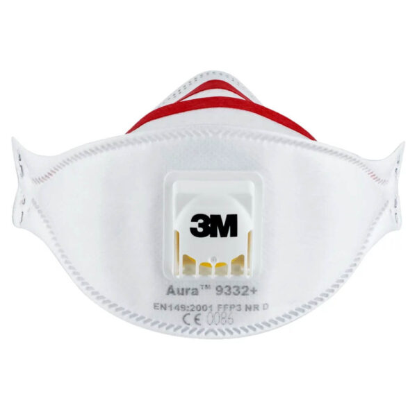 3M Aura 9332+ Valved Particulate Respirator FFP3