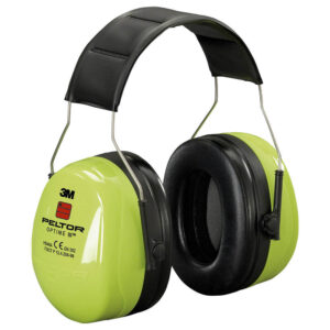 3M Peltor Optime III H540A-461-GB High Visibility Ear Defenders