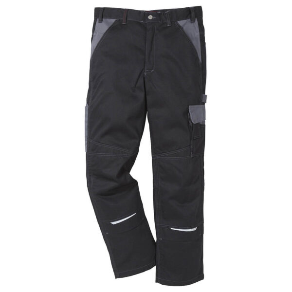 Kansas Icon 100805-996 Black Grey Work Trousers