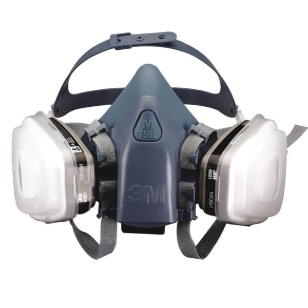3M 7500 Half Mask Respirator With Filters