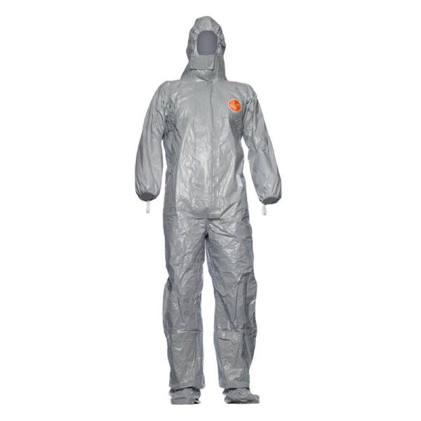 DuPont Tychem 6000 F Hooded Coveralls With Socks