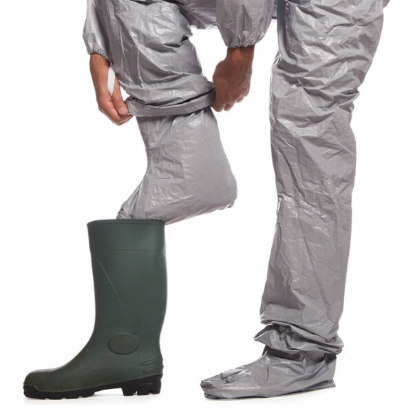 DuPont Tychem 6000 F Hooded Coverall With Socks