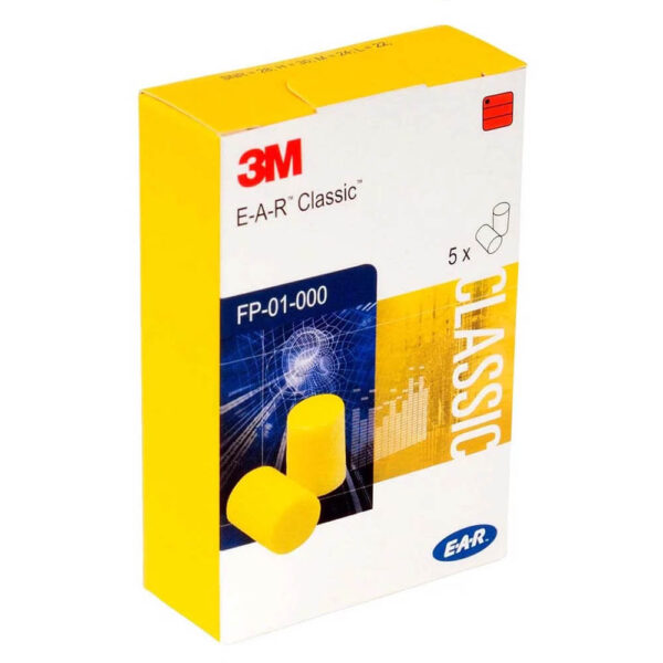 3M E-A-R Classic FP-01-000 Disposable Foam Earplugs