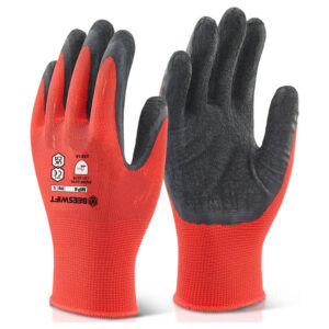 Beeswift MP4 Multi Purpose Latex Coated Poly Gloves